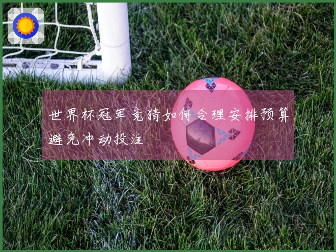 世界杯冠军竞猜如何合理安排预算避免冲动投注