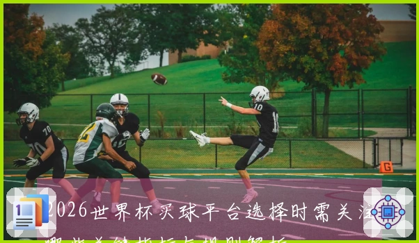 2026世界杯买球平台选择时需关注哪些关键指标与规则解析